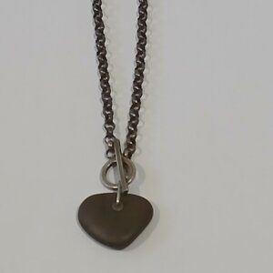 River Rock Sterling Silver Necklace